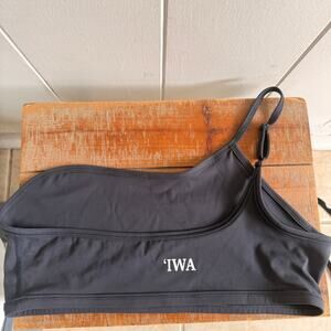 The 'Iwa Company Designed in Hawai'i One Shoulder Sports Bra Hawaiian Activewear